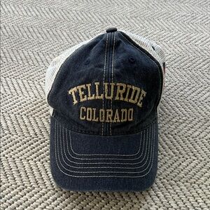 Telluride Colorado Legacy Denim and Mesh SnapBack Cap